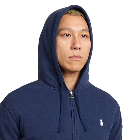 Polo Ralph Lauren - Knit Zip Hoodie (Newport Navy) | HHV