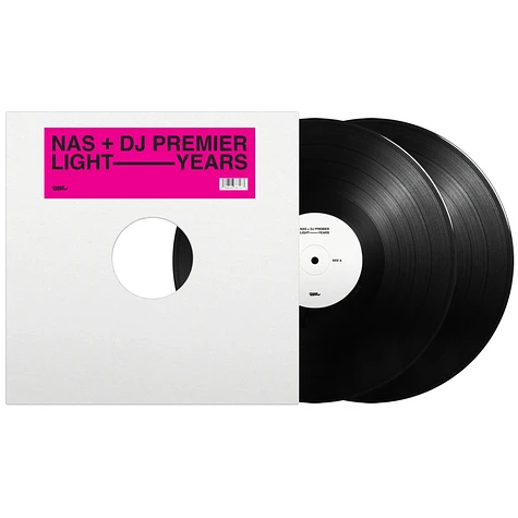 Nas + DJ Premier - Light-Years Limited Day Ones White Label