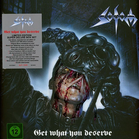 Sodom - Get What You Deserve Deluxe Boxset Dvd - Vinyl Box - 2026