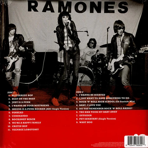 Ramones - Greatest Hits Clear Vinyl Edition