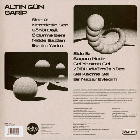 Altin Gün - Garip HHV Exclusive White Vinyl Edition