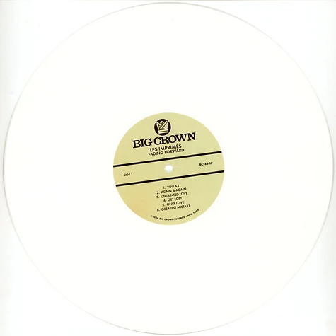 Les Imprimes - Fading Forward HHV Exclusive White Vinyl Edition