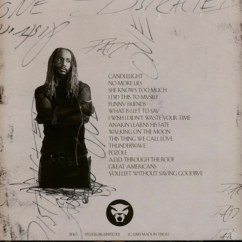 Thundercat - Distracted HHV Exclusive Clear Turquoise Black Marble