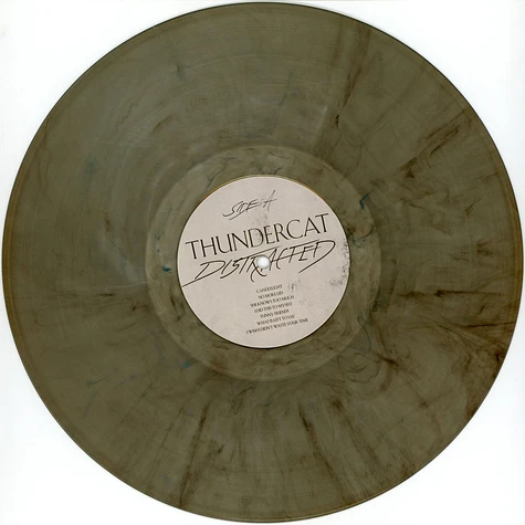Thundercat - Distracted HHV Exclusive Clear Turquoise Black Marble