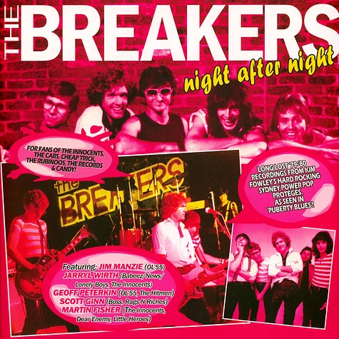 The Breakers - Night After Night - Record Store Day 2026 Pink Colored ...