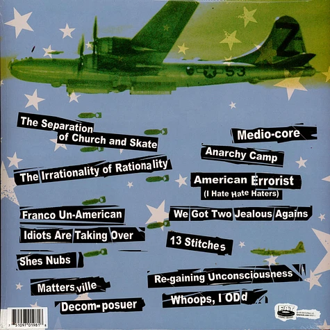 NOFX - The War On Errorism Orange Vinyl Edition - Vinyl LP - 2003