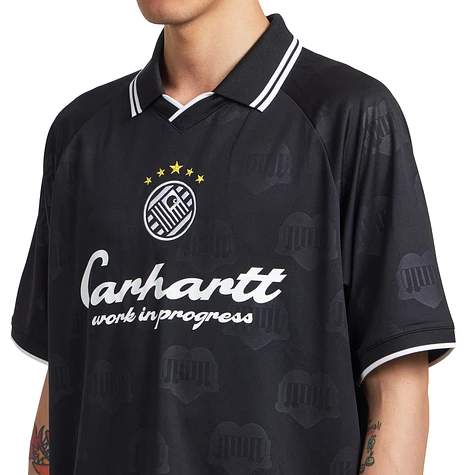 Carhartt WIP - S/S Terrace Football T-Shirt (Heart Train Jacquard