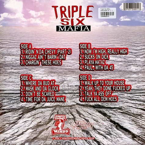 Triple Six Mafia - Underground Vol 1: 1991-1994 Red Black Vinyl