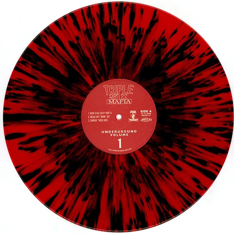 Triple Six Mafia - Underground Vol 1: 1991-1994 Red Black Vinyl