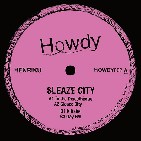 Henriku - Sleaze City