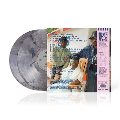 Geto Boys - We Can't Be Stopped HHV Exclusive Blue Steel Vinyl Edition With Obi Strip