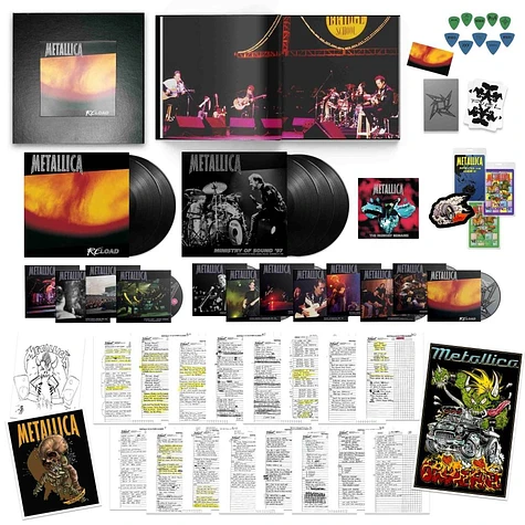 Metallica - Reload Remastered 2025 Limited Boxset