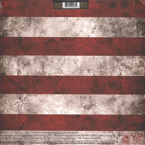 Apollo Brown & Ras Kass - Blasphemy Tri Stripe Red White Blue Vinyl Edition