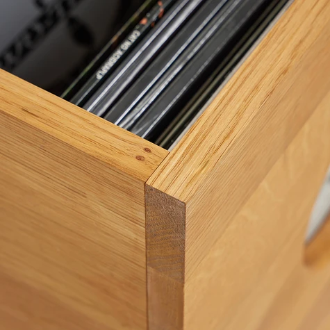 Record Box - Vinyl Showcase Cube for 110x 12" Records