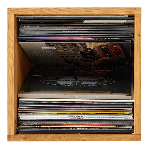 Record Box - Vinyl Showcase Cube for 110x 12" Records
