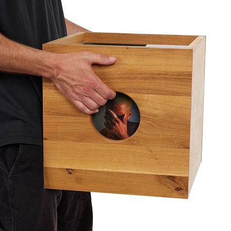 Record Box - Vinyl Showcase Cube for 110x 12" Records