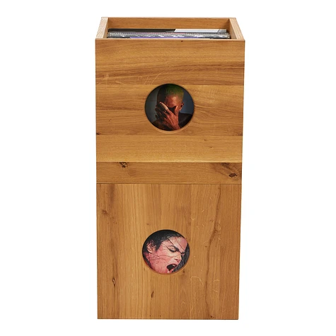 Record Box - Vinyl Showcase Cube for 110x 12" Records