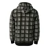 Zoo York - Printed plaid sherpa zip-up hoodie