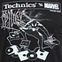Technics vs Marvel - Black Spidey T-Shirt