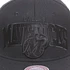 Mitchell & Ness - Dallas Mavericks NBA Arch Black On Black Snapback Cap