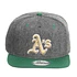 New Era - Oakland Athlethics Tweed Snapback Cap