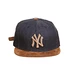 New Era - New York Yankees Denim Suede Snapback Cap
