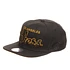 Mitchell & Ness - Los Angeles Lakers NBA Blacked Out Script Snapback Cap