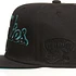 Mitchell & Ness - Vancouver Grizzlies NBA Blacked Out Script Snapback Cap