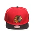 Mitchell & Ness - Chicago Blackhawks NHL Wool 2 Tone Snapback Adjustable Cap