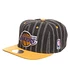 Mitchell & Ness - LA Lakers NBA Double Pinstripe Snapback Cap