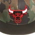 adidas - Chicago Bulls Camo Snapback Cap