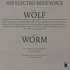 His Electro Blue Voice - Wolf