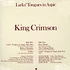 King Crimson - Larks’ Tongues In Aspic