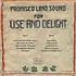 Promised Land Sound - For Use & Delight