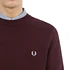 Fred Perry - Textured Tuck Stitch Crewneck Sweater