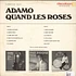 Adamo - Quand Les Roses