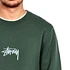 Stüssy - Stussy Stock Applique Crew Sweater