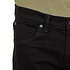 Edwin - ED-85 Slim Tapered Drop Crotch Jeans CS White Listed Black Selvage Stretch Denim, 13 oz