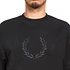 Fred Perry - Embroidered Fleece Sweatshirt