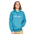 Hooded Carhartt Sweat (Pizol / White)