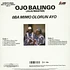 Ojo Balingo - Afrotunes: Best Of Juju Volume 2 - Oba Mimo Olorun Ayo