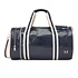 Classic Barrel Bag (Navy / Ecru)