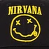 Nirvana - Happy Face Logo Cap