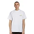 S/S American Script T-Shirt (White)