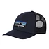 P-6 Logo LoPro Trucker Hat (Navy Blue)