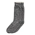 Double Face Crew Socks (Charcoal)