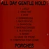 Porches - All Day Gentle Hold! Black Vinyl Edition
