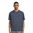 Capilene Cool Daily Graphic Shirt (73 Skyline / Smolder Blue X Dye)