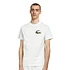 Lacoste - Crocodile Embroidered Crew Neck Flecked Cotton T Shirt