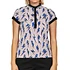Fred Perry x Amy Winehouse Foundation - Lightning Print Pique Shirt